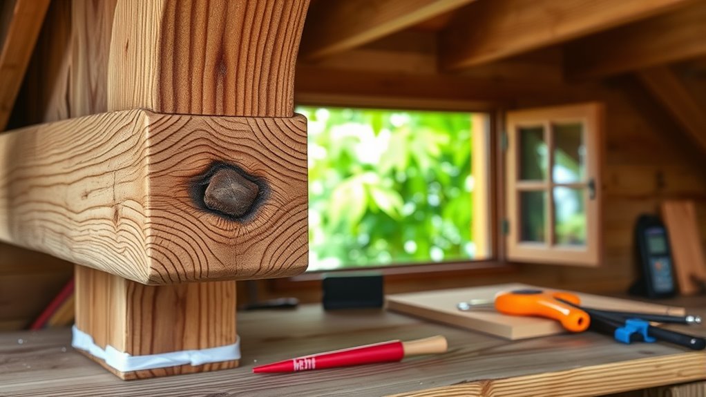 prevent roof beam decay