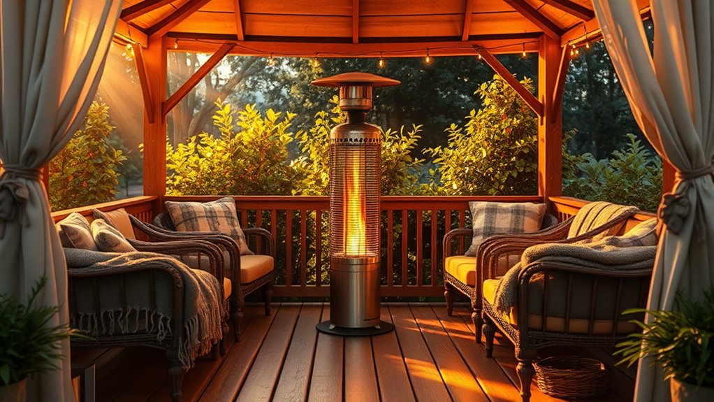 proper heater positioning guidelines