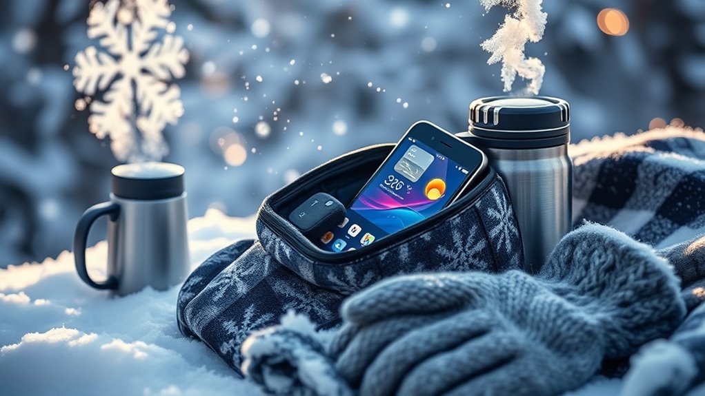 protect devices from cold