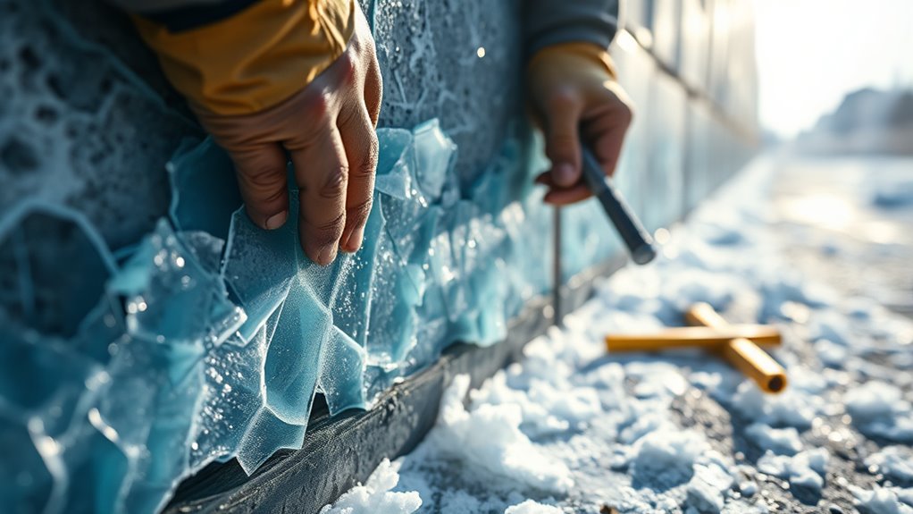 repairing damaged plastic walls