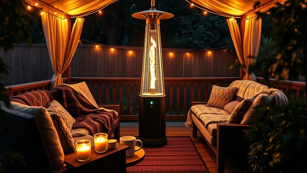safe gazebo heater usage