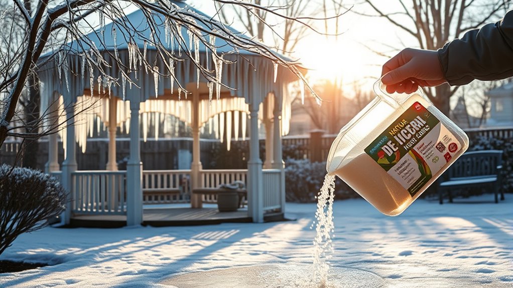 safe ice melting techniques