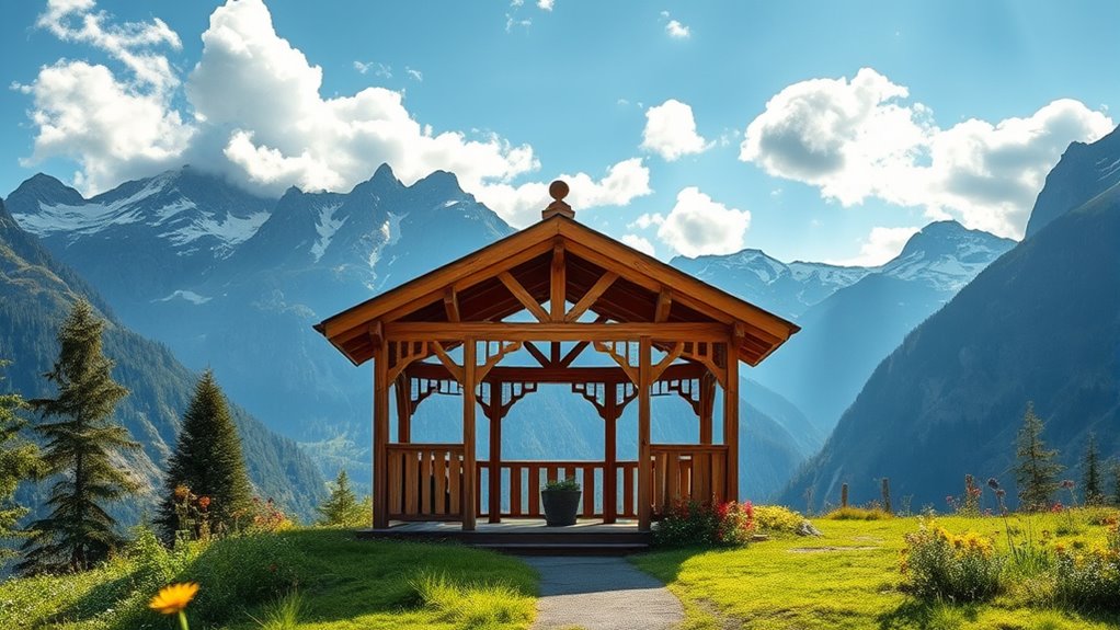 scenic nordic retreat shelter