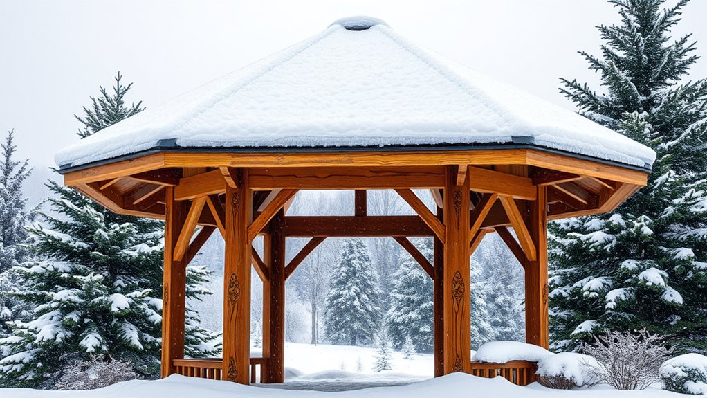 snow resistant gazebo construction guide