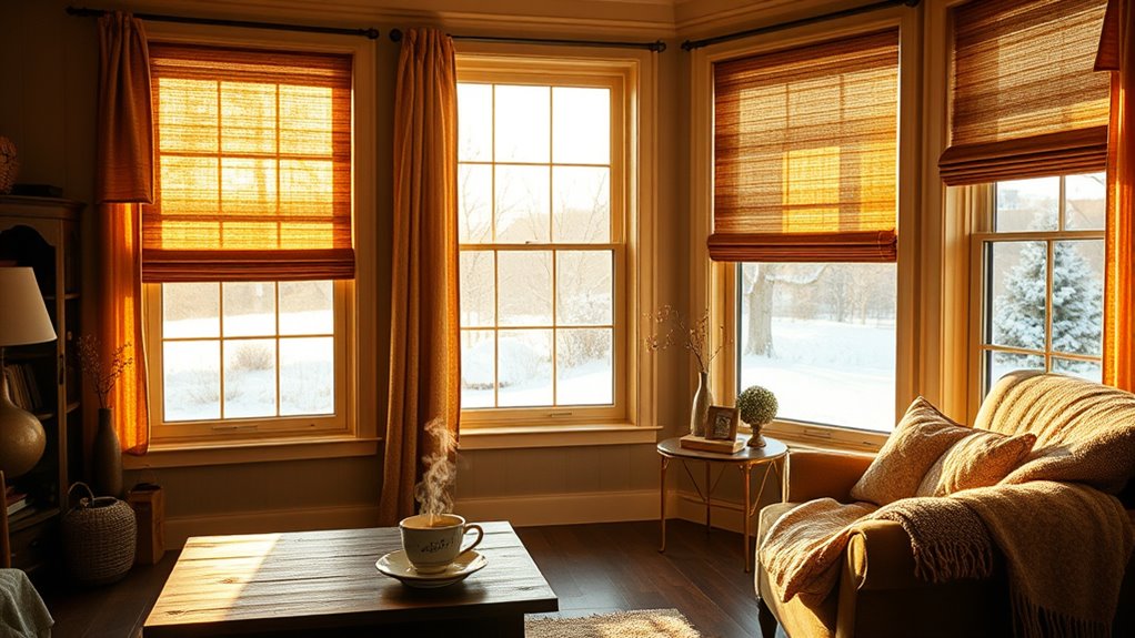 thermal shades provide insulation