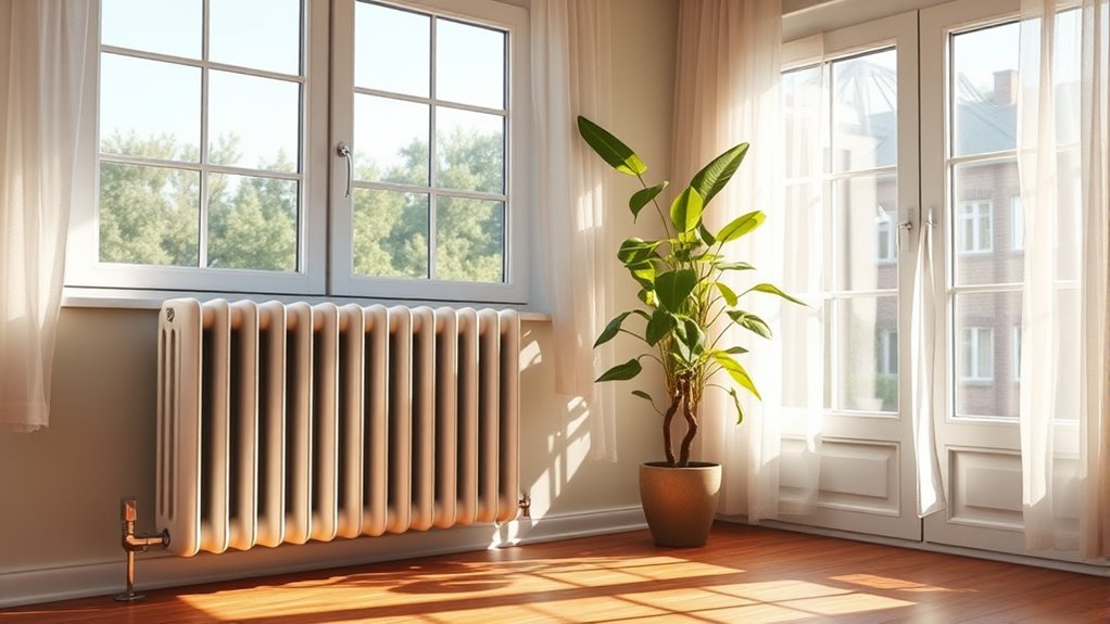 ventilate while heating safely