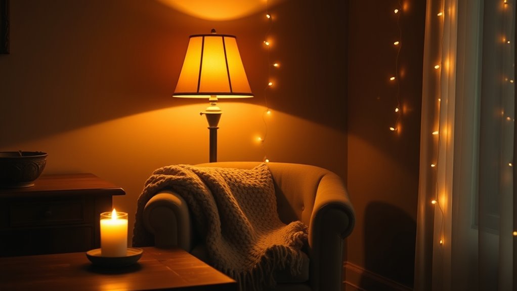warm ambiance for filming