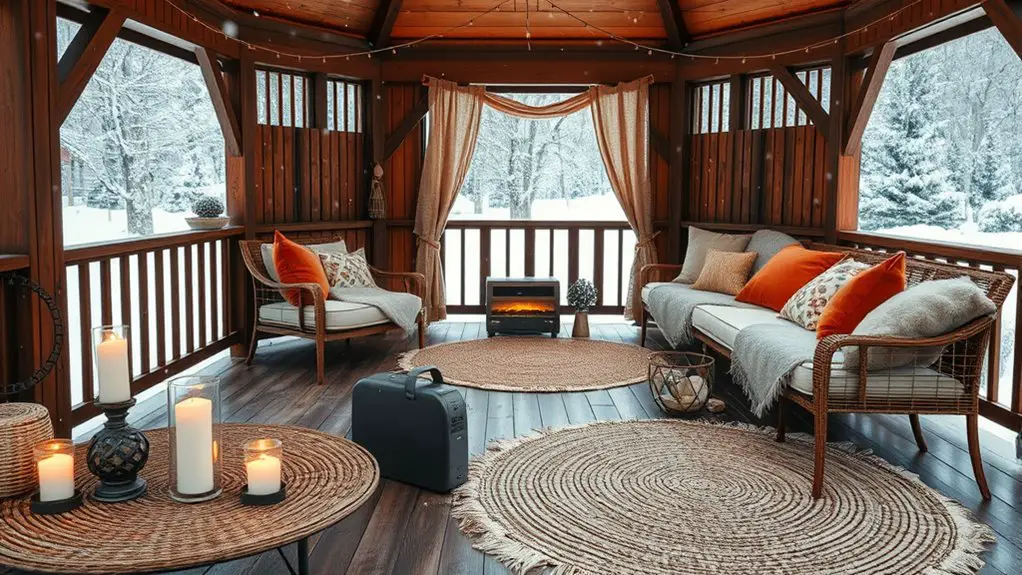 warm gazebo floor solutions