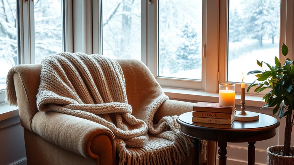 winter comfort cozy corner