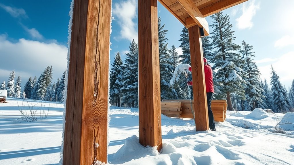 winter garden structure project