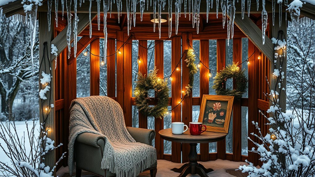 winter gazebo creative applications