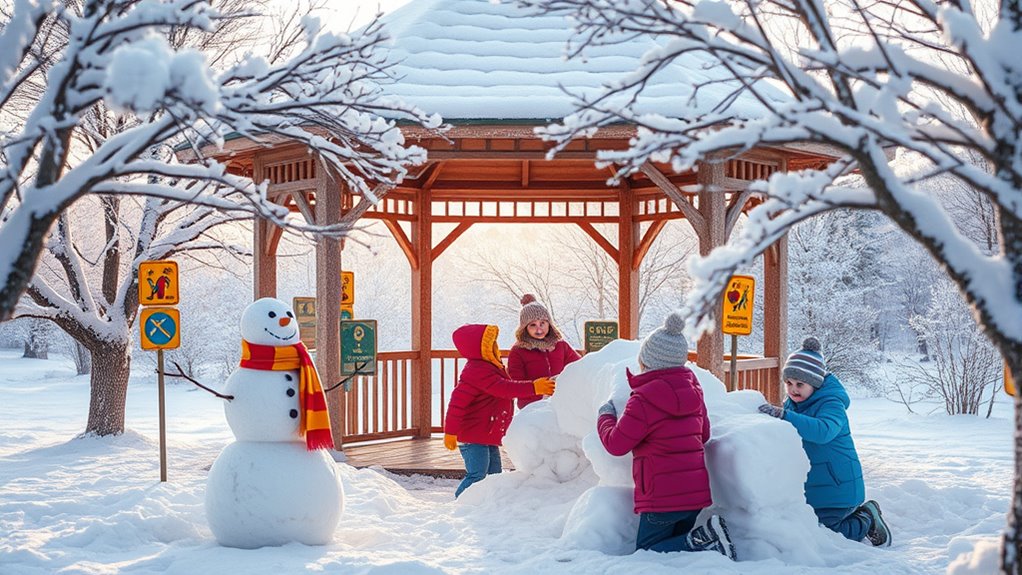 winter gazebo safety rules