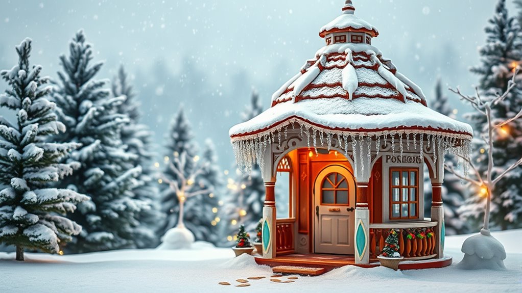 winter gazebo theme ideas