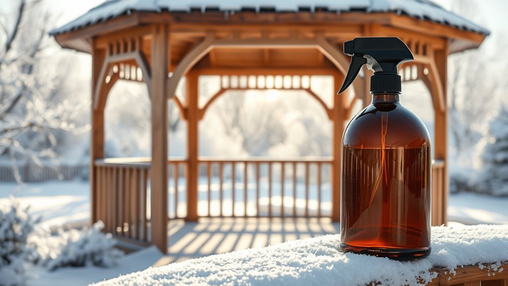 winter gazebo wall cleaners