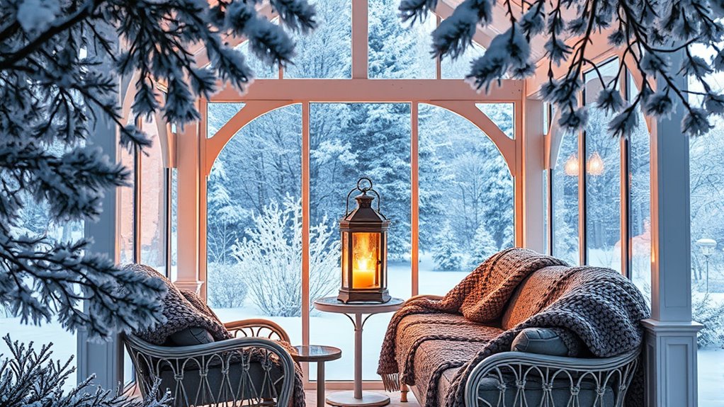 winter gazebo wall options