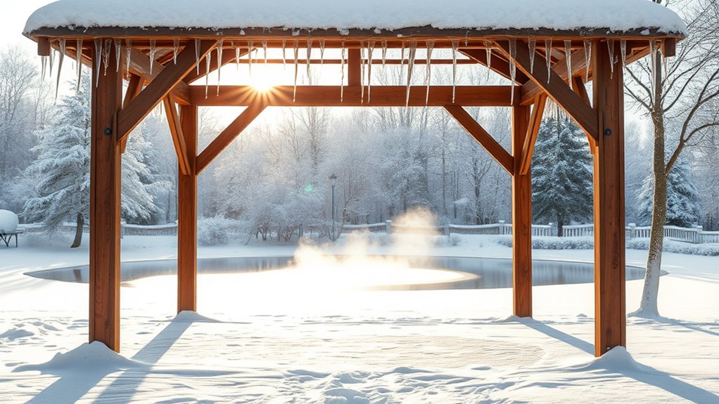winter gazebo waterproofing solutions