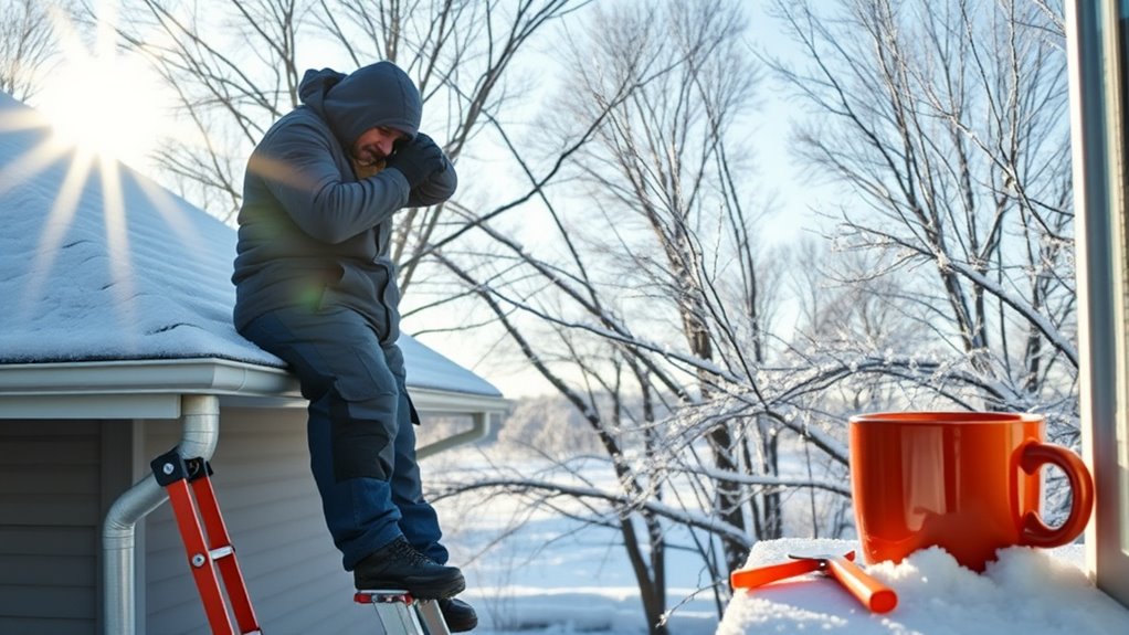 winter gutter installation guide