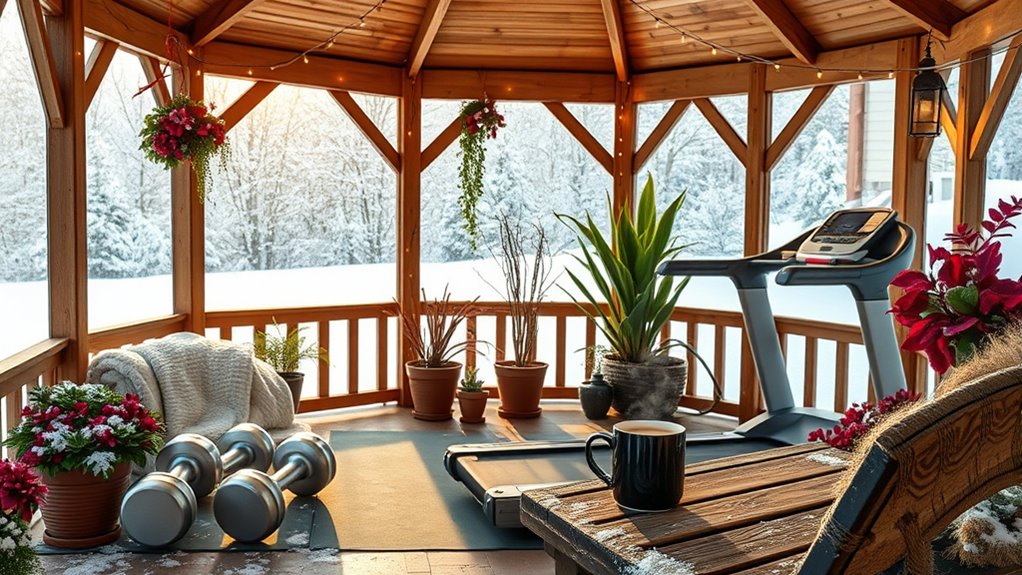 winter gym equipment options