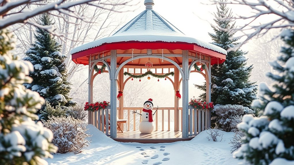 winter outdoor play area