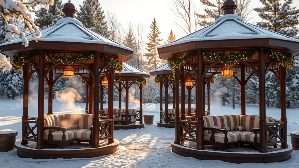 winter rental gazebo options