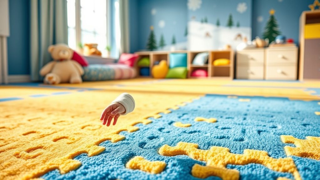 winter safety soft flooring