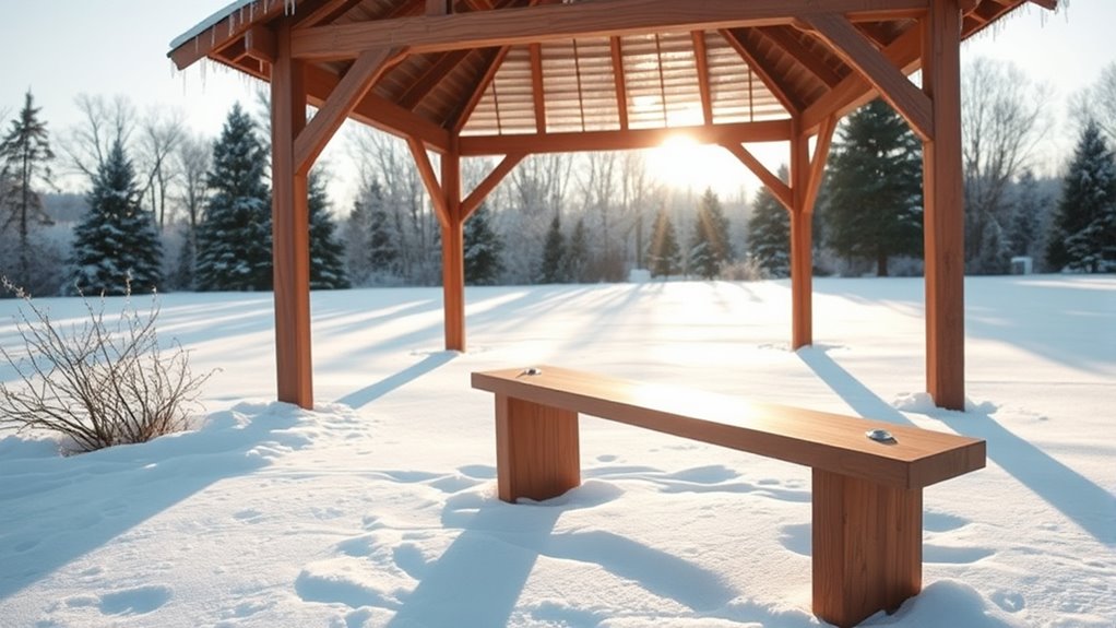 winter training balance station