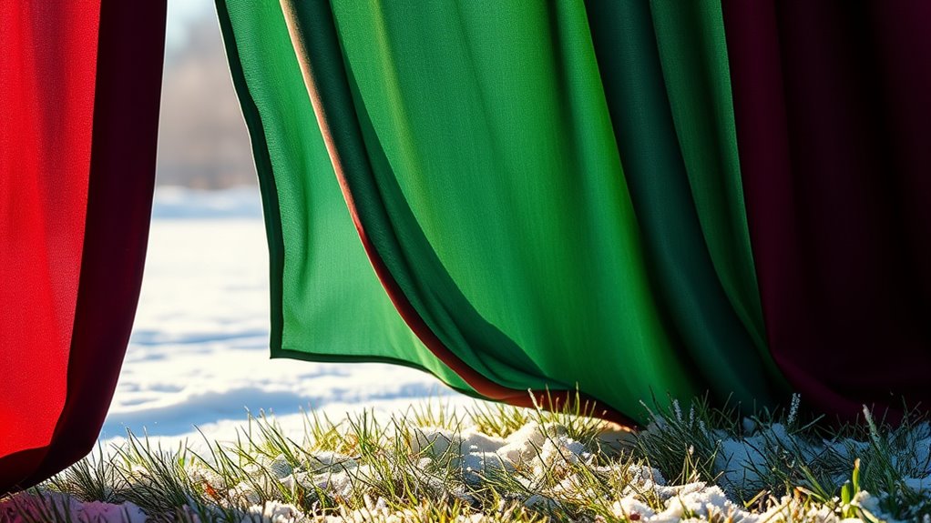 winter wind fabric drapes