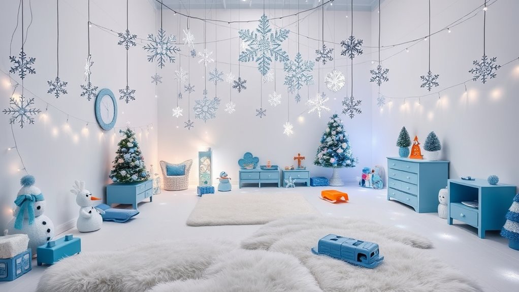 winter wonderland play area