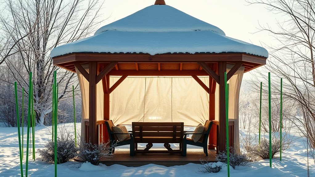 winterize your gazebo properly