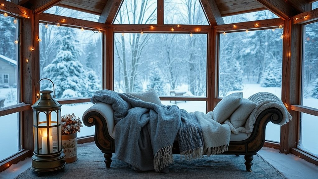 winterized gazebo bedroom retreat