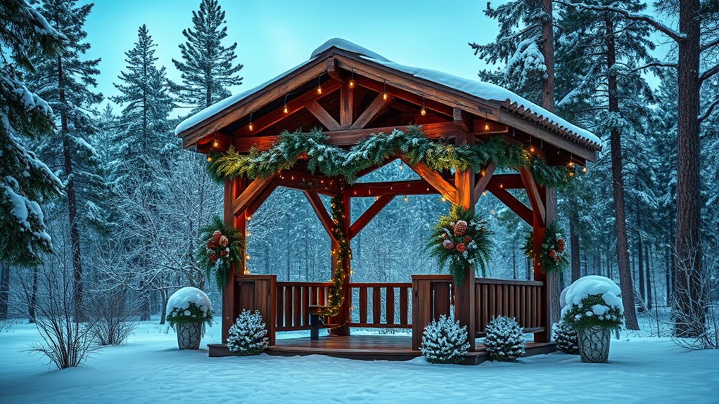 woodland winter wonderland decor